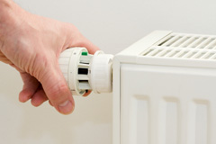 Womaston central heating installation costs